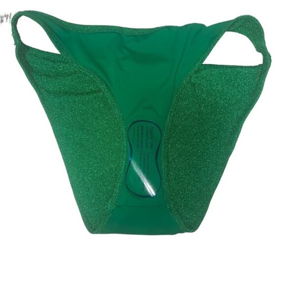 Good American NWT Bikini Bottom Summer Green Size 5 - Picture 15 of 16
